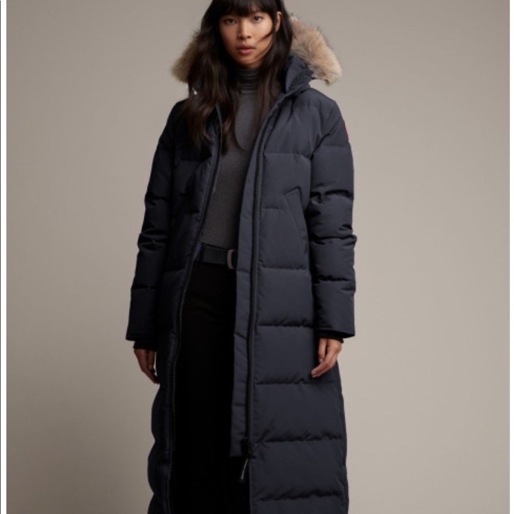 Like New Navy Canada Goose Mystique Parka